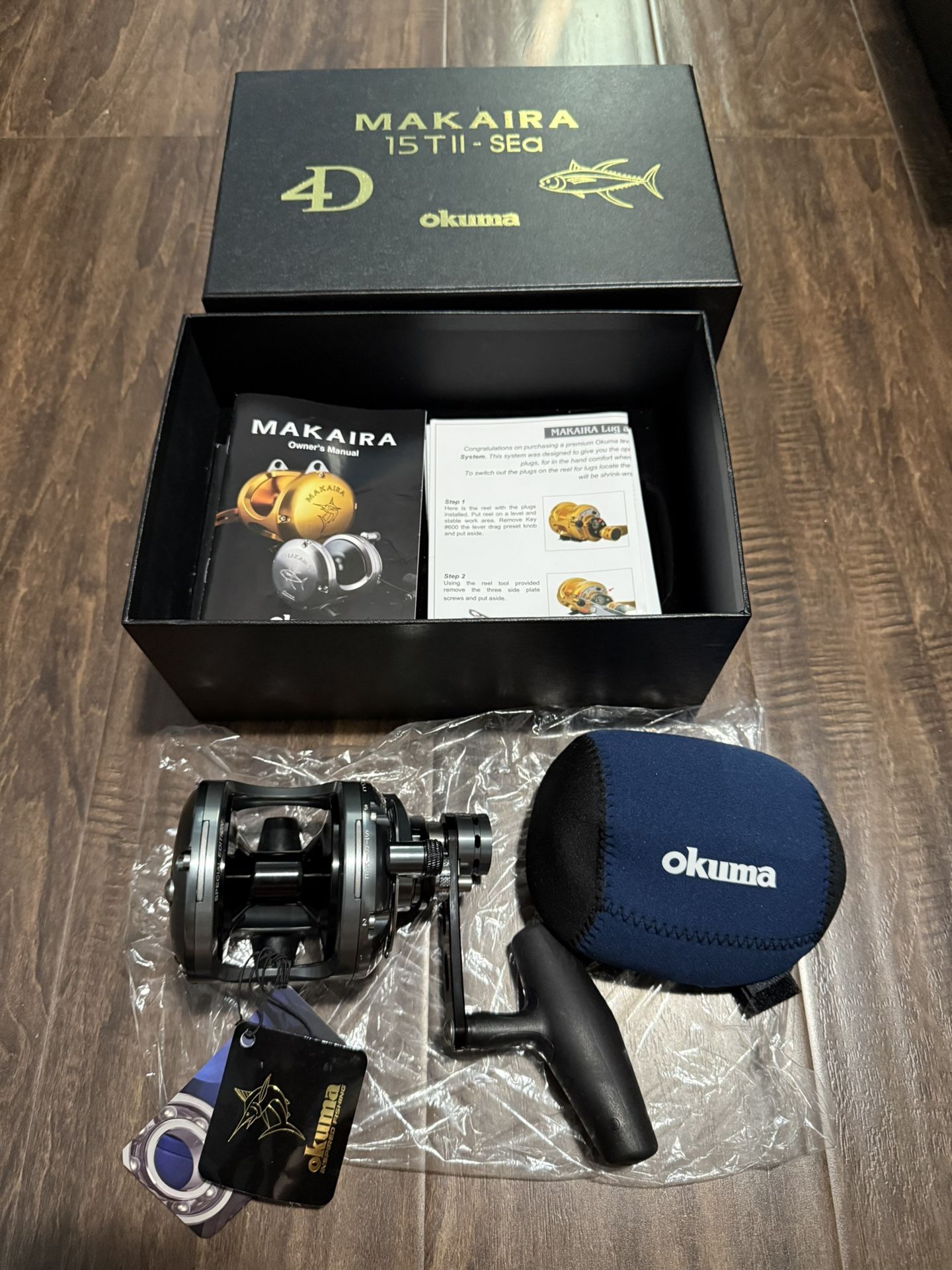 Okuma Makaira SEa Lever Drag Reel Speed MK 15TIISEa