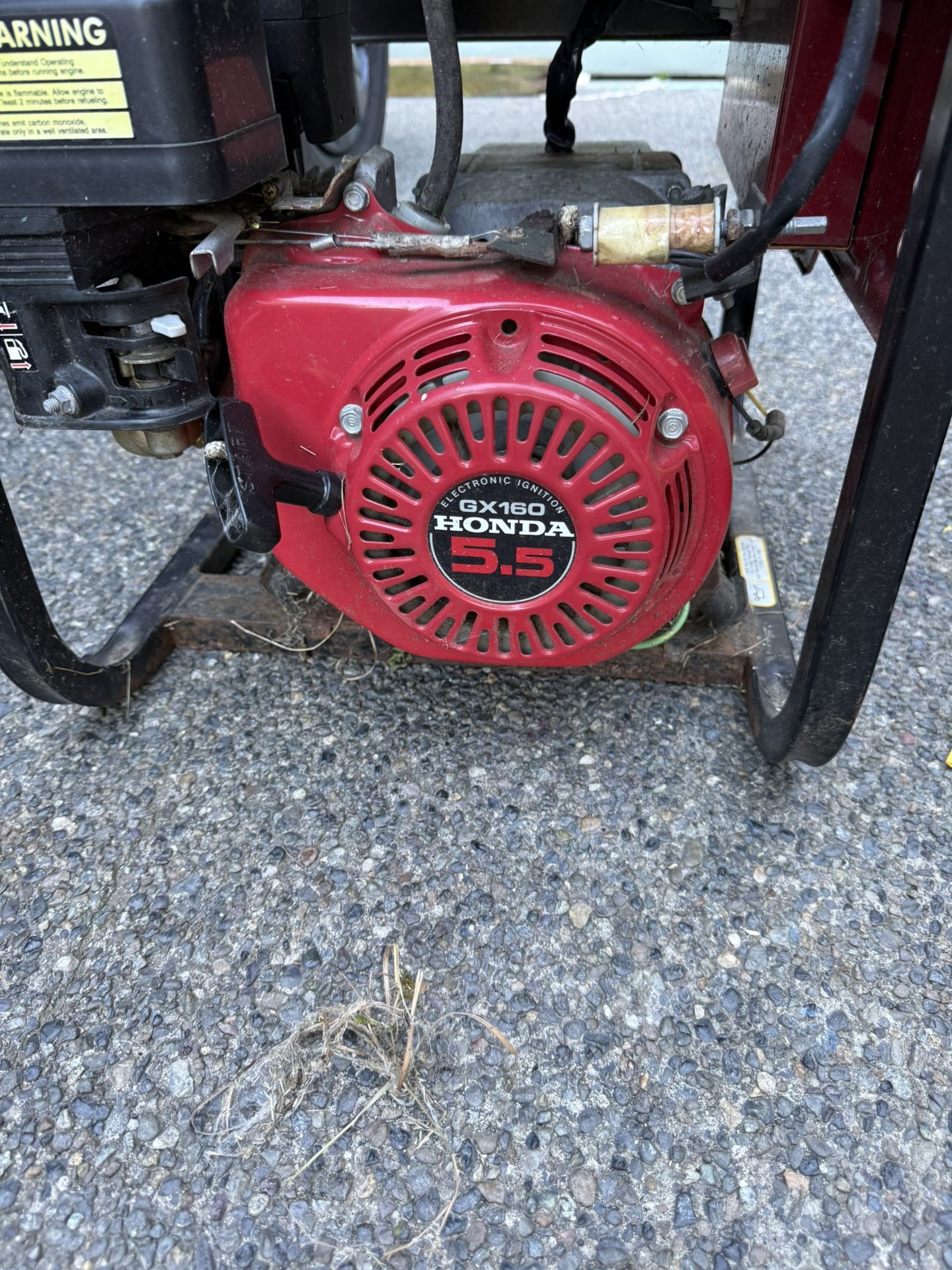 Coleman /honda Power Electric Generator 3500 Watt