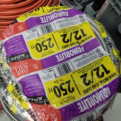12/2 250ft Indoor Wire Mc Cable 