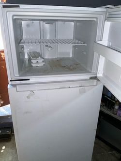 White Top-Freezer & Refrigerator