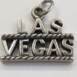 Sterling Silver Charm LAS VEGAS 