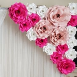 Backdrop Flowers/ Wall Decor