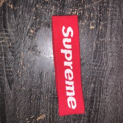 Supreme headband, Red