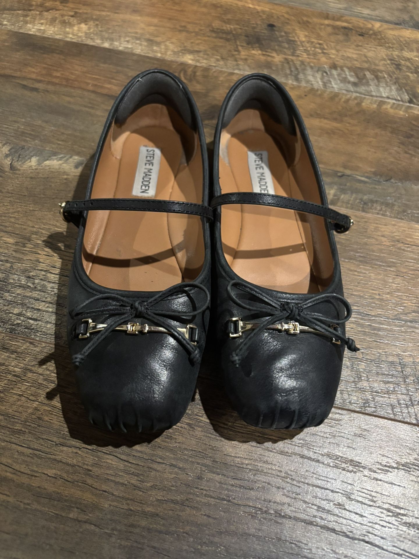 Steve Madden Buckle Ballet Flats