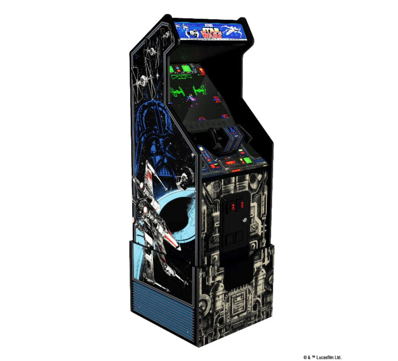 NIB ~ Arcade1Up Star Wars Arcade Machine w/ 3 Classic Games