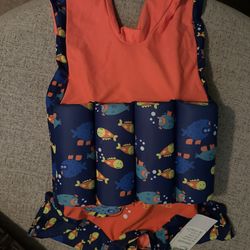 Toddler Floaty Swimwear Size Medium