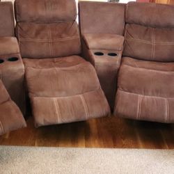 Movie Theater / Sectional Recliners