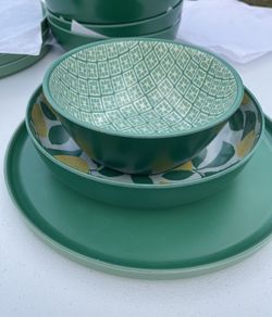 Melamine Plate Set