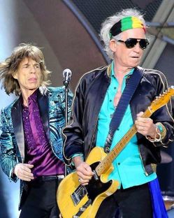 MICK JAGGER AND KEITH RICHARDS PICTURE
