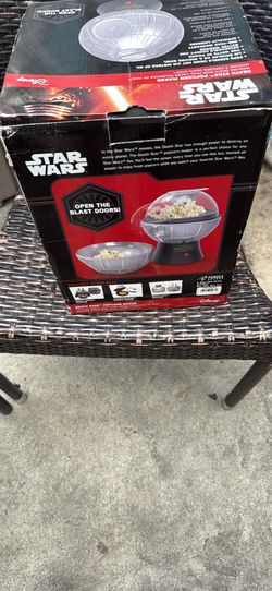 Disney Star Wars Death Star Popcorn Maker 1100W Hot Air Popper