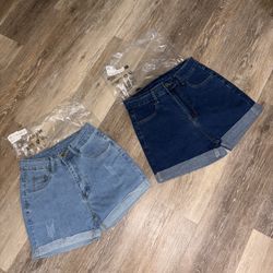 SHEIN Jean Shorts - Small