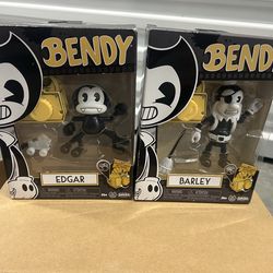 Bendy and the Ink Machine Edgar Figure 5" Jakks Pacific w/ Cartoon Projector 4