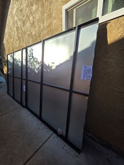 6 Metal Crate Panles