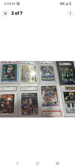 Basketball and football cards graded Michael Jordan Eddie Lacy plaxico burress and more