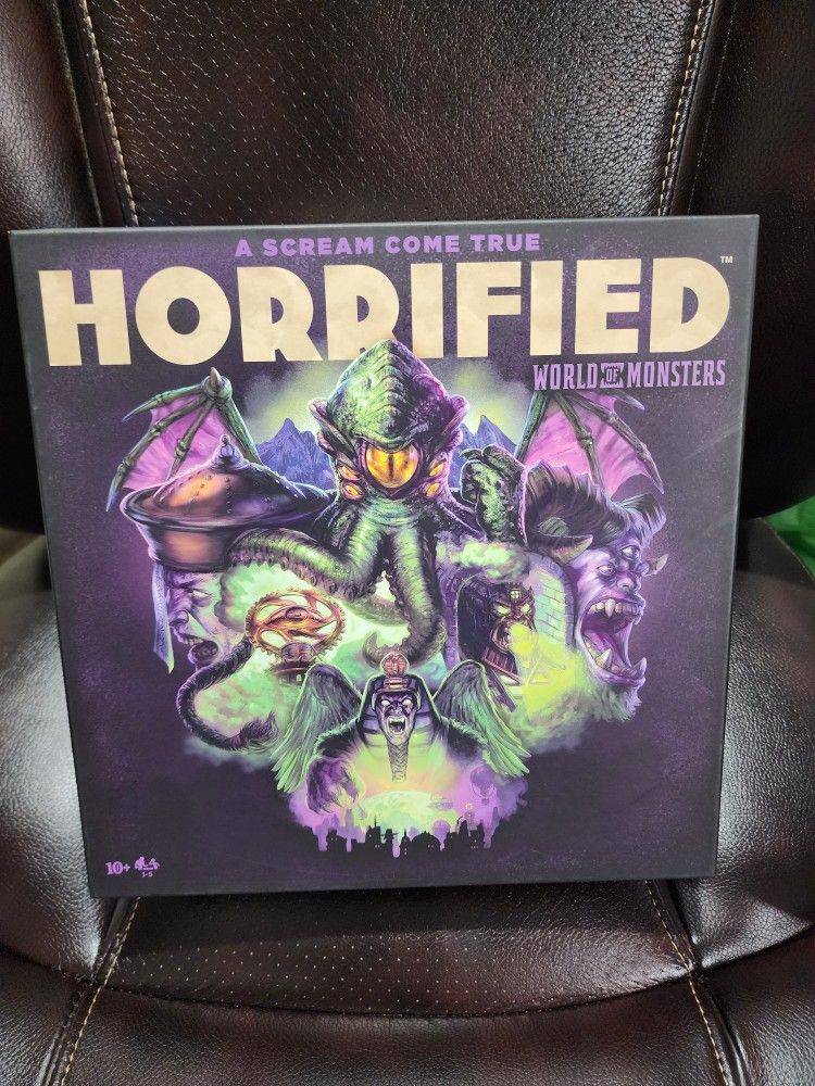 Horrified World Of Monsters Board Game
