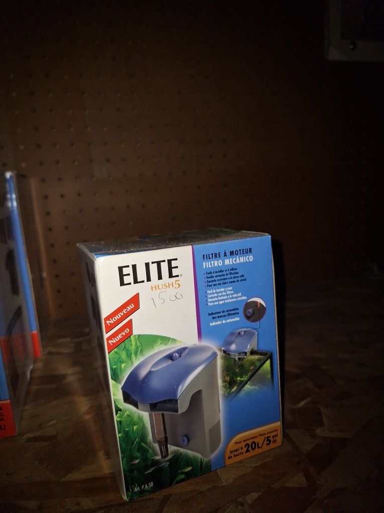 Two More Marina Elite Hang On The Back All-in-one Filters For 10 Gallon Tank Make Your Own Filter Pads And Save Money