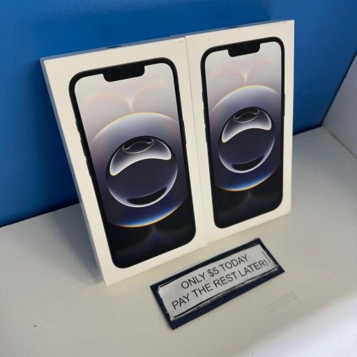 Apple iPhone 16e Brand New Unlocked - Pay $5 and the rest later