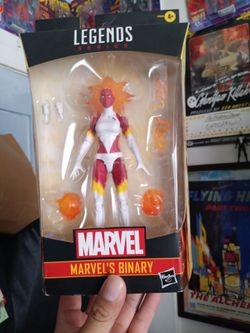 Marvel legends Binary comics figure