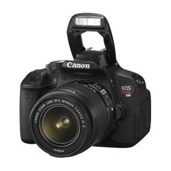 Canon T4i with lens and accessories