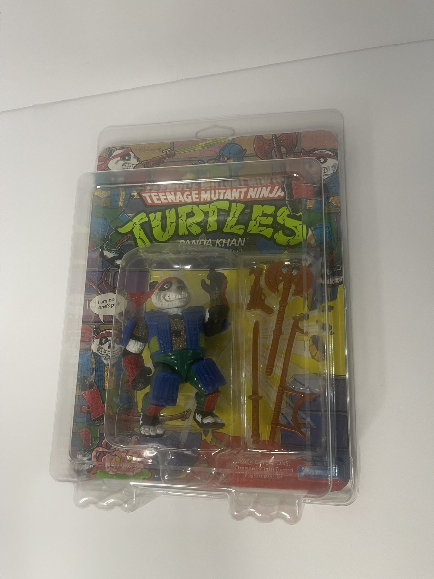 1990 Teenage Mutant Ninja Turtles PANDA KHAN Brand New Unpunched
