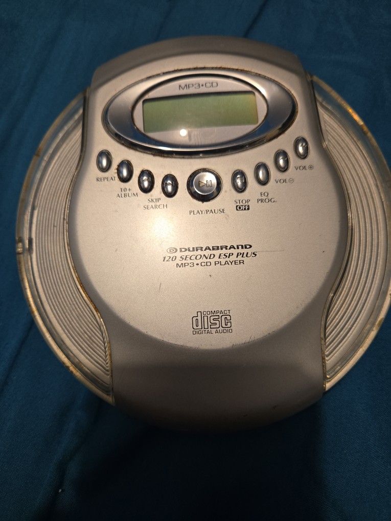 Durabrand Portable CD / MP3 Player Model CD-96
