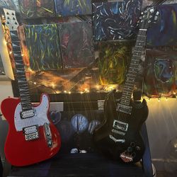 2 Electric Guitars 