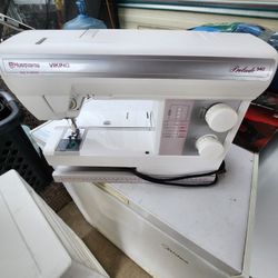 Sewing machine.