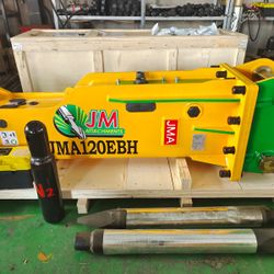 Excavator CAT 312, Komatsu PC 120 JMA120EBH Silence Hammer. It Fits with 11-15 Tons Machine.