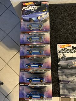 Hot wheels fast and furious ford escort
