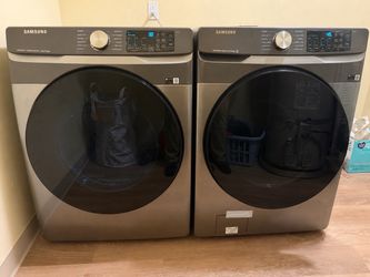 Samsung Smart Washer & Dryer Set – Excellent Condition