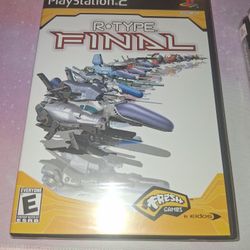 R Type Final Ps2 Brand New Sealed