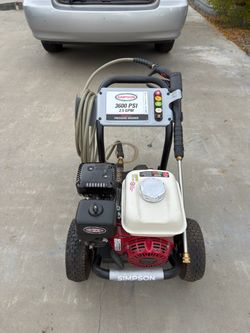 Simpson 3600 PSI 2.5 GPM Gas Pressure Washer