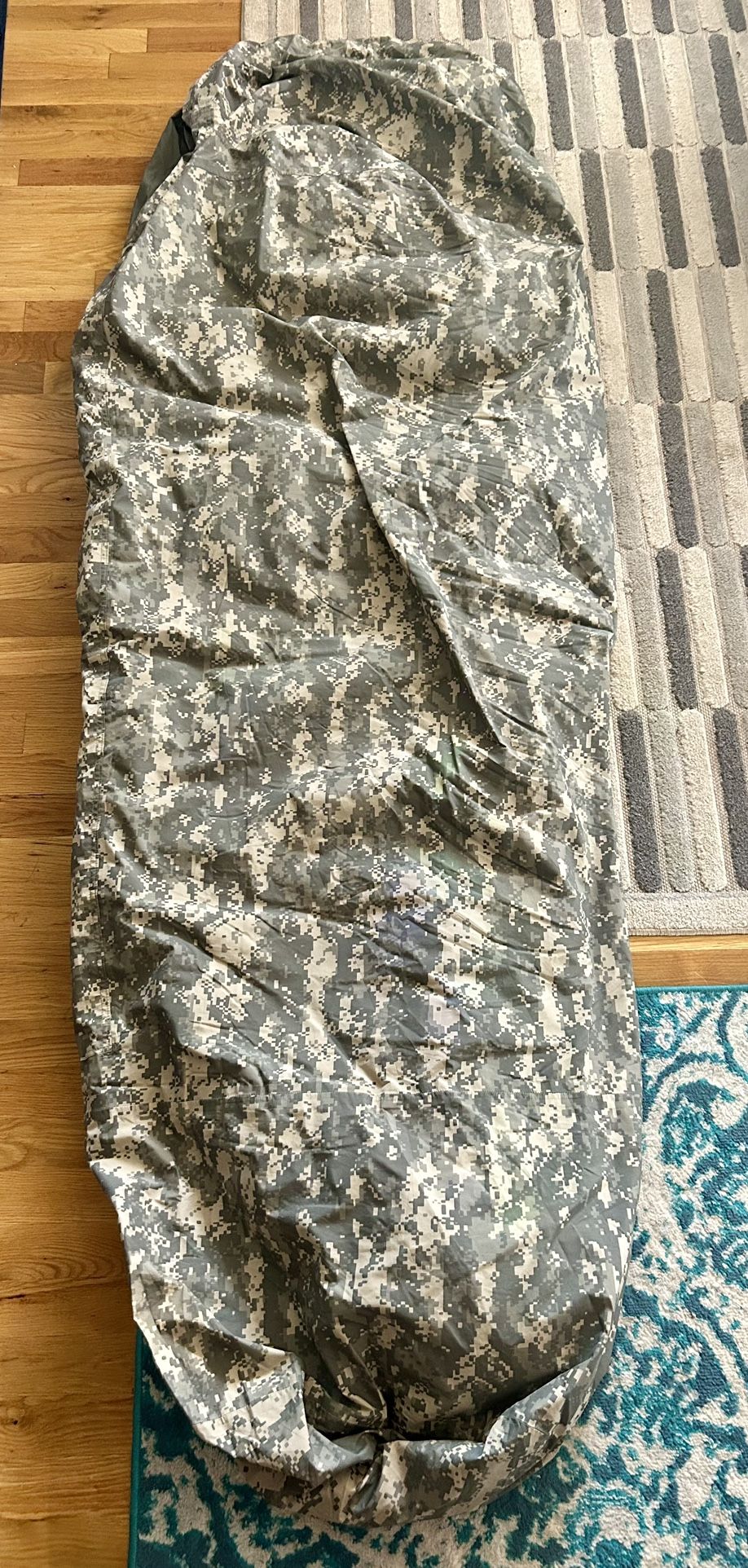Camouflage Sleeping Bag - Army Issued