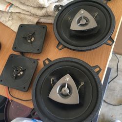 Door speakers and tweeters