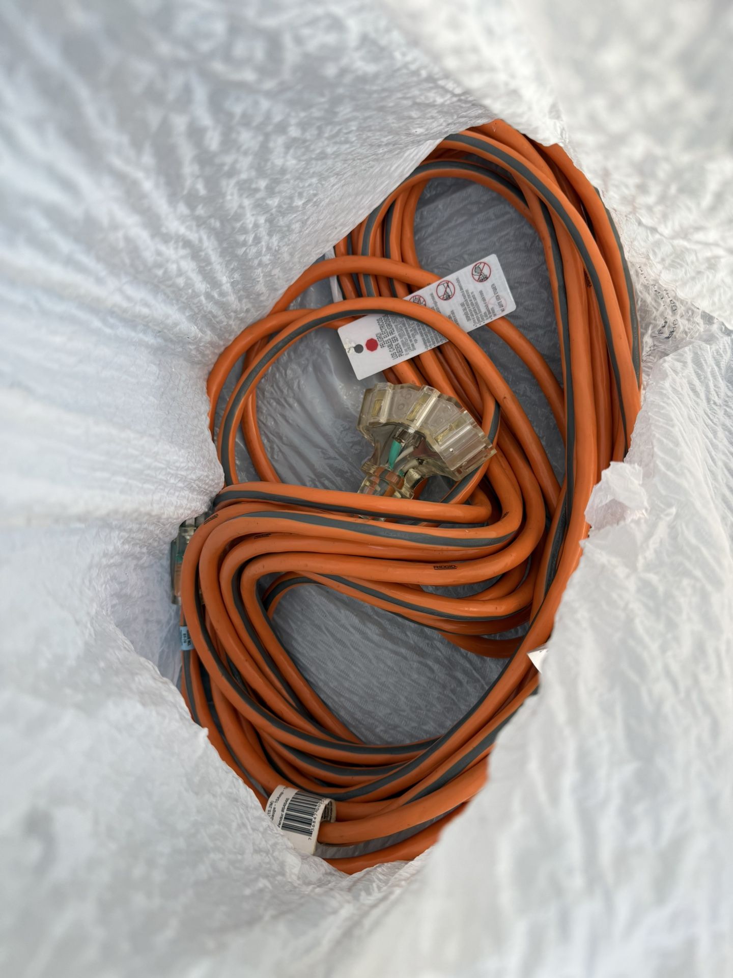 Ridgid 50 ft. 12/3 Heavy Duty Extension Cord