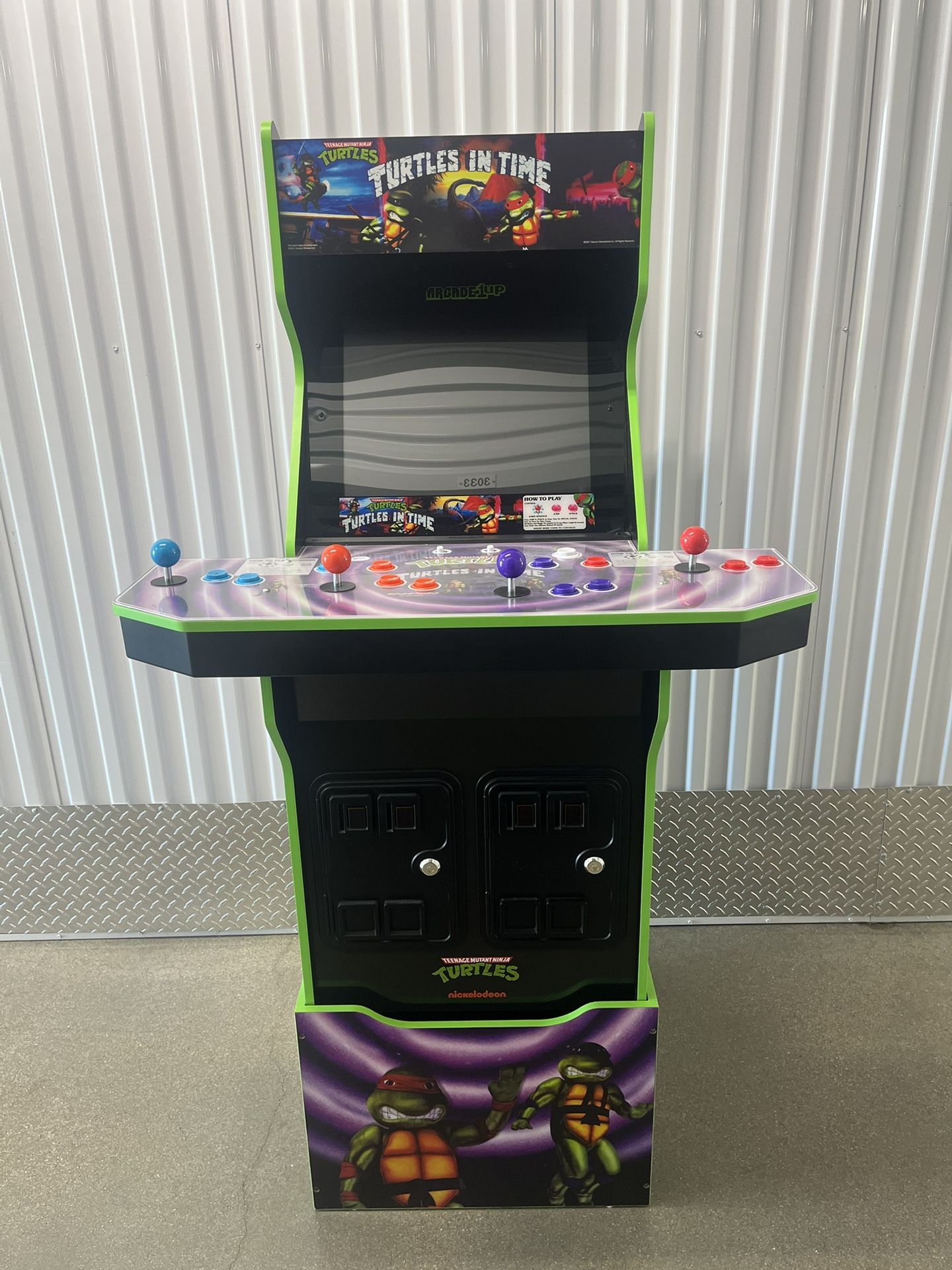 Arcade1UP Teenage Mutant Ninja Turtles Arcade Machine