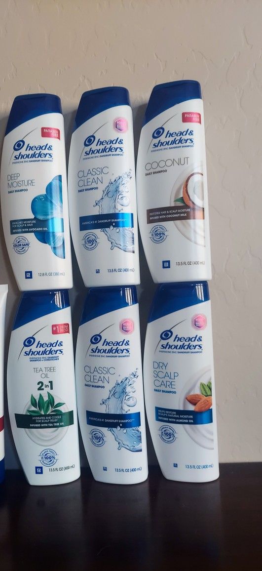 Head And Shoulders  - $4 Each  Firm 