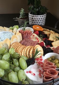 Seahawks game day grazing party platter