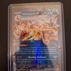Pokémon TCG Charizard EX Scarlet & Violet Holo Double Rare Card