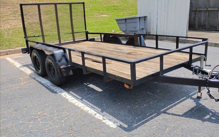 14 Ft Equipment Trailer