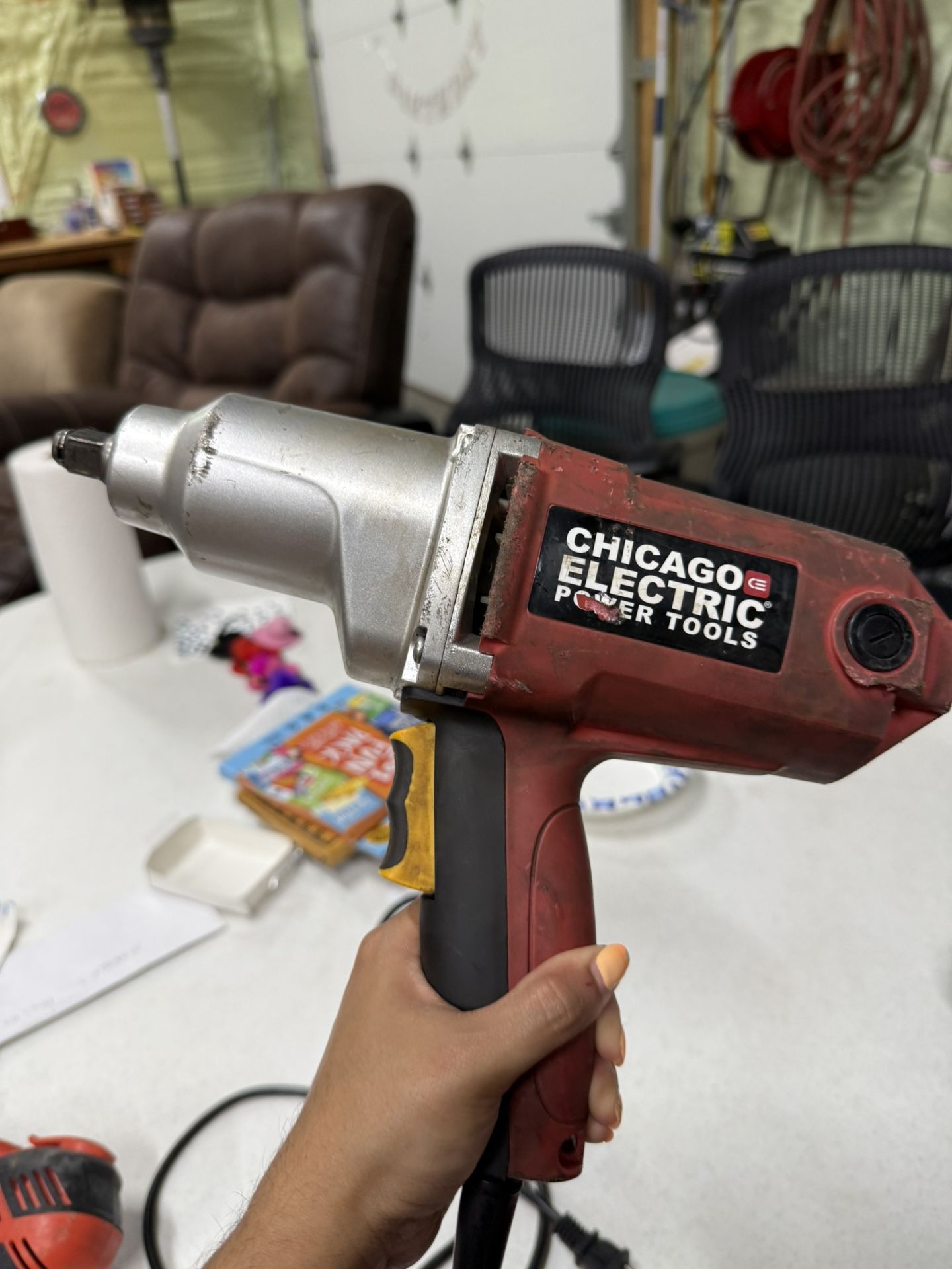 Chicago Electric Corded Impact AND  Black and Decker Corderd 7 amp drill 