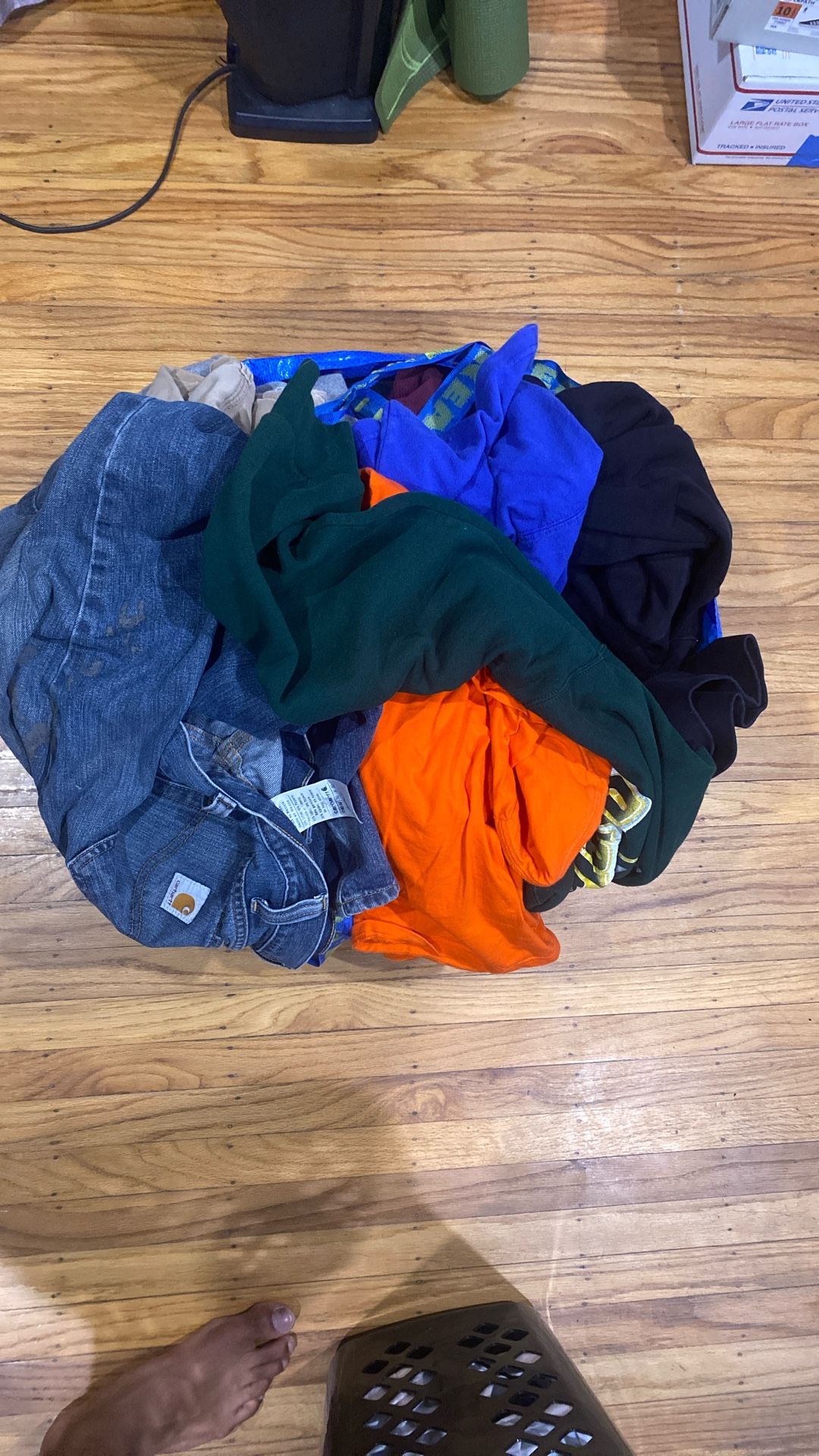 Bag Full Of Vintage Clothing