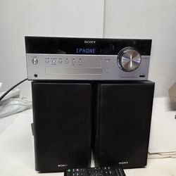 Sony Home Audio System Bluetooth/ CD   CMT-SBT100