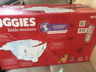 Size 5 Huggies Little Movers