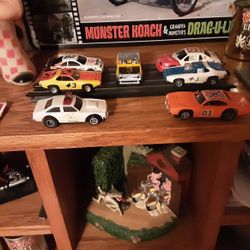 General Lee Slot Car Rosco P Coltran who Who Police Car 