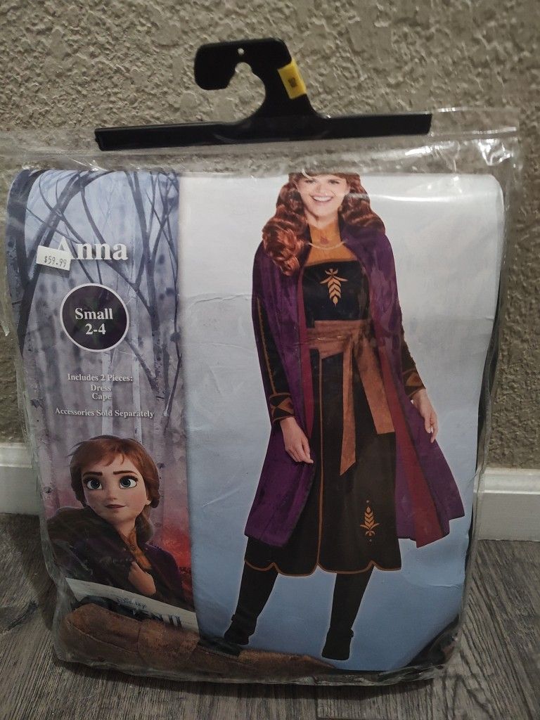 Disney frozen II Anna Costum Size Small