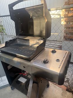 Asador de gas