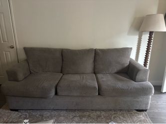Grey couches