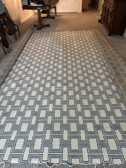 Beautiful Patterned Wool Carpet