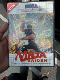 Ninja gaiden for master system